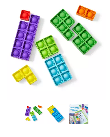 Pentomino Prescolar Sensorial Pop It