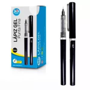 Bolígrafo Gel Negro 0.7 (12 unidades)