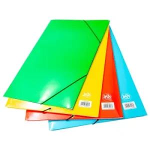 Carpeta Con Elástico Oficio Colores (20 unidades)