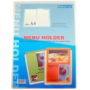 Carpeta T/ Menu 4 Carillas W-208 (50 unidades)