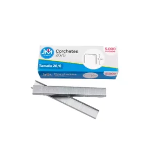 Corchete N°26/6" 5000 Unidades (10 cajas)