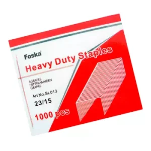 Corchetes 23/15 1000 Unidades (10 cajas)
