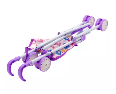 Coche Plegable Paragua Para Muñecas - Imagen 2
