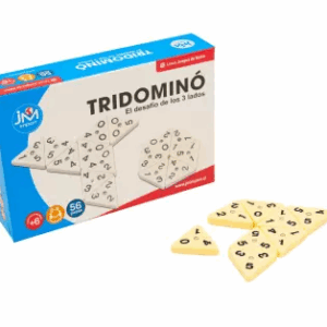 Domino 3 Caras Tridomino 35 Cm 56 Piezas