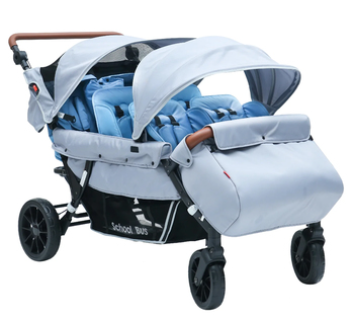Carro De Evacuación Para 6 Niños Plegable