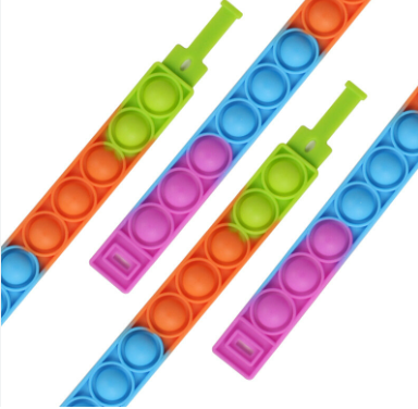 Pulsera de Relajación Pop It Set 6 UN