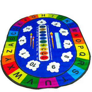 Alfombra Educativa Número y Letras 160x120