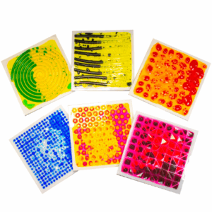 Baldosas sensoriales con texturas 6 piezas