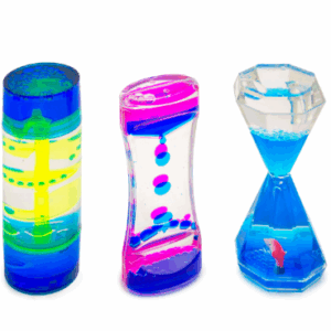 Set de 3 Relojes Líquidos Sensoriales