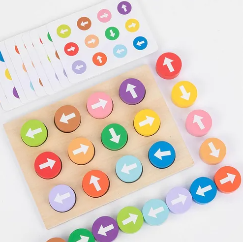 Juego de Patrones de Flechas y Colores - Imagen 2