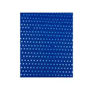 Goma Eva Fantasía Glitter 10 Unidades Azul 45 X 60