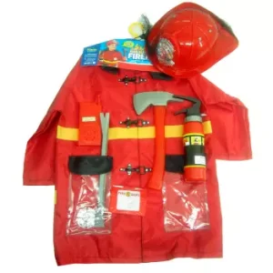 Disfraz De Bombero Con Accesorios