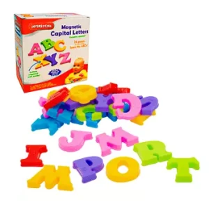 Letras Mayúsculas Magnéticas con Braille