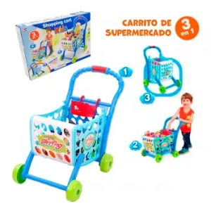 Carro de Supermercado con Accesorios