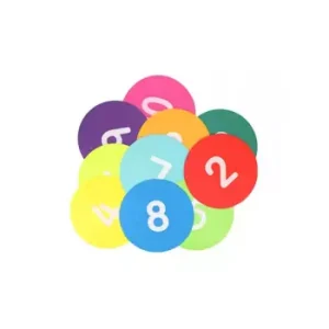 Juego De Piso Numeros De Goma 10 Piezas