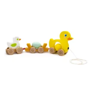 Juego De Arrastre Familia De Patos