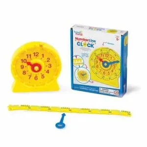 Reloj Estudiante Con Rectas Numericas