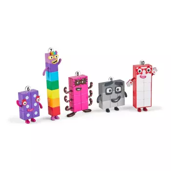 Numberblocks Figuras Del Seis Al Diez - Imagen 2