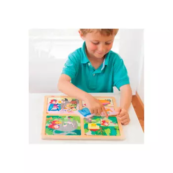 Set Puzzle Secuencia Caperucita/pinocho - Imagen 2