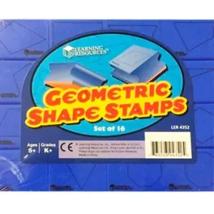 Timbres Con Figuras Geométricas 16 Piezas