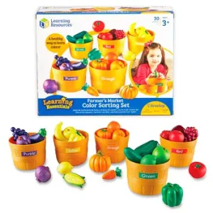 Set Clasificación De Frutas Y Verduras 30 Piezas