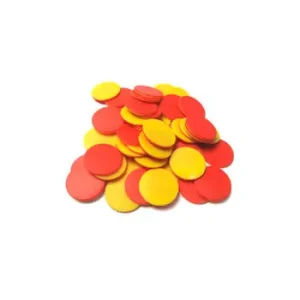 Fichas Para Contar Bicolor 200 Piezas
