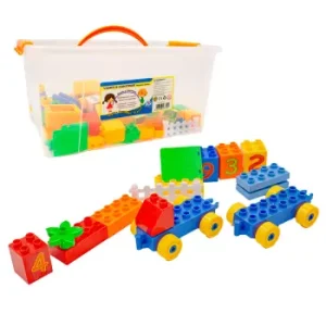 Maleta Tipo Lego 189 Piezas