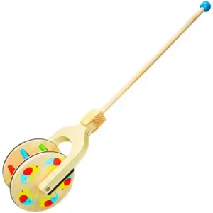 Juego Arrastre De Madera Rueda Cascabel