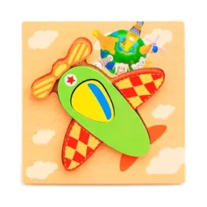 Puzzle De Encaje Avión