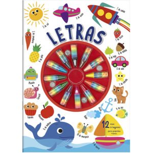 Libro Para Colorear: Letras