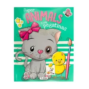 Súper Animales Con Pegatinas