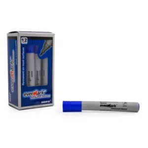 Marcador Permanente Azul (12 unidades)