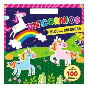 Unicornios Bloc para Colorear
