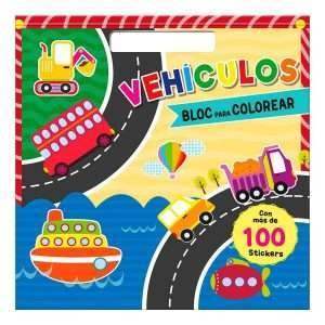 Vehículos Bloc para Colorear