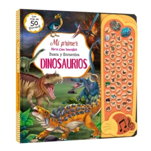 Busca y Encuentra Dinosaurios – Mi Primer Libro con más de 50 Sonidos