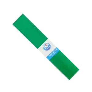 Papel Crepé Verde Medio 50 X 200 Cm (10 unidades)