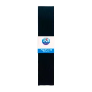 Papel Crepé Negro 50 X 200 Cm (10 unidades)