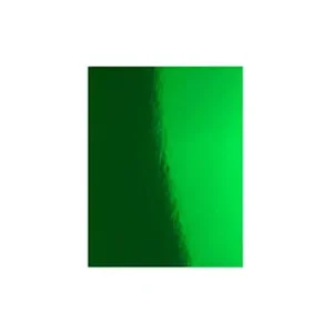 Papel Metálico 80gr. Verde 50x70cm (50 unidades)