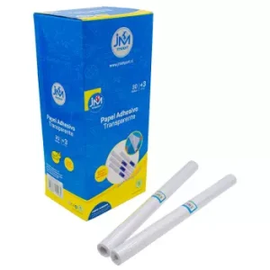 Papel Adhesivo Transp.rollo 0.45 X 1.5mts X 138 Mi (30 unidades)
