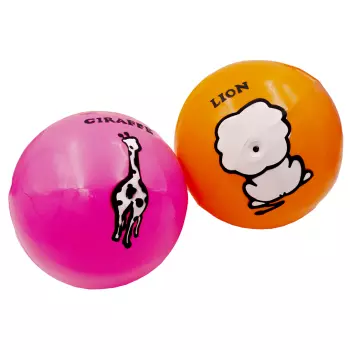 Pelotas De Los Animales Set 7 Unidades 21cm. - Imagen 2