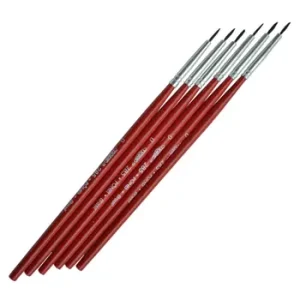 Pincel Tigre Arte 285 N°0 Pelo Pony Acuarela (6 unidades)