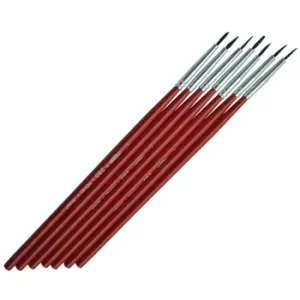 Pincel Tigre Arte 285 N°1 Pelo Pony Acuarela (6 unidades)