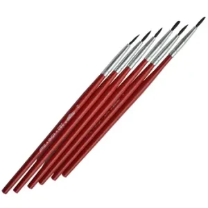 Pincel Tigre Arte 285 N°2 Pelo Pony Acuarela (6 unidades)