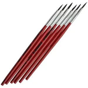 Pincel Tigre Arte 285 N°4 Pelo Pony Acuarela (6 unidades)