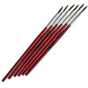 Pincel Tigre Arte 285 N°5 Pelo Pony Acuarela (6 unidades)