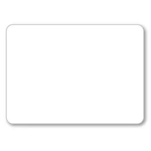 PIZARRA BLANCA 25X30 CM. SIN BORDE