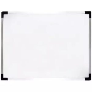 Pizarra Blanca 50 X 70 Cm Borde Aluminio