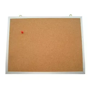 Pizarra Corcho 60x90 Cm. Borde Aluminio