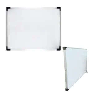 Pizarra Blanca Magnetica 40x60 Cm. Borde Aluminio
