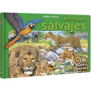 Libro Puzle Animales Salvajes